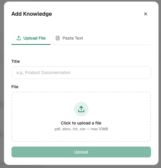 Knowledge Base